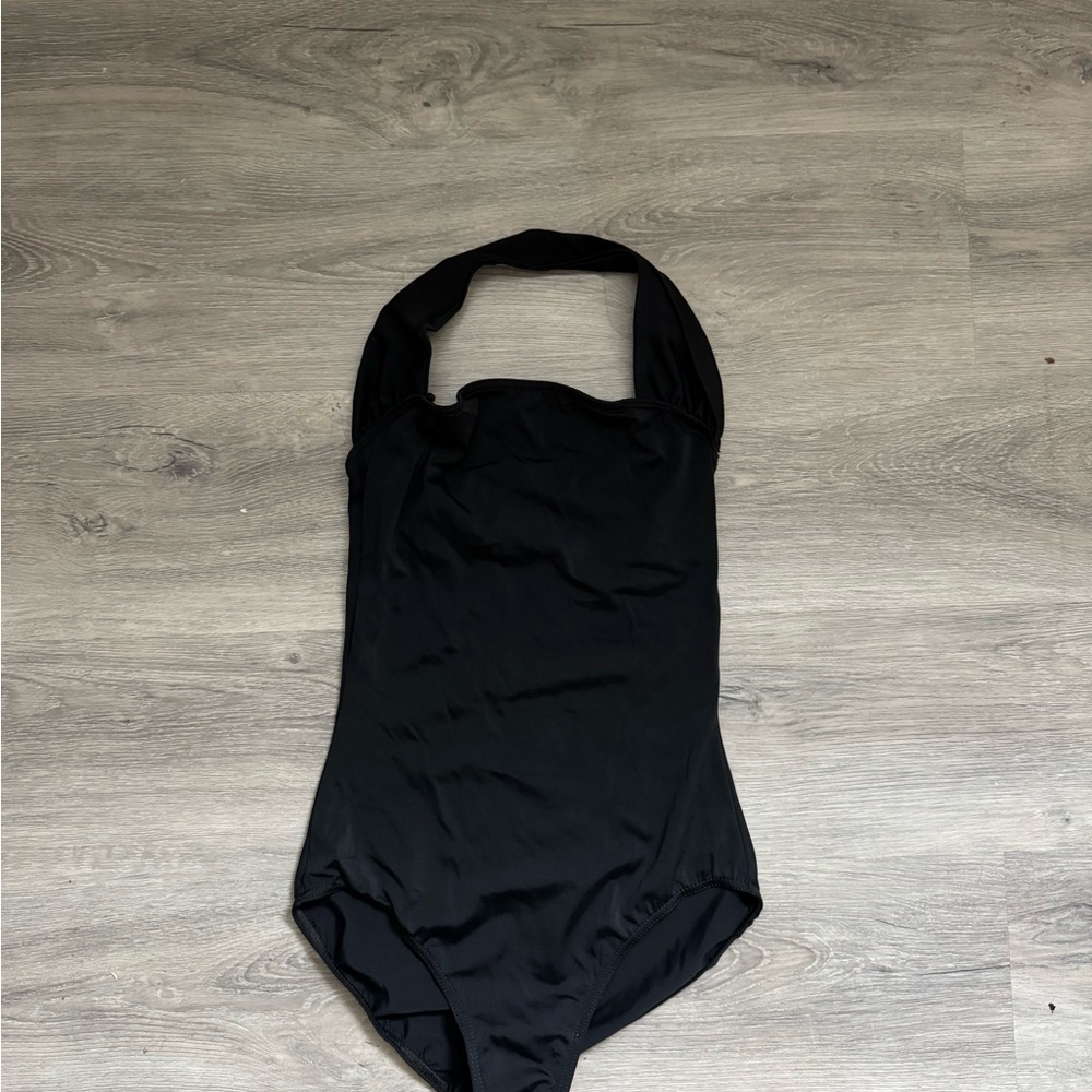 Black Halter Dance Leotard